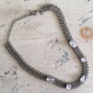 Chico’s Stunning Statement Necklace w/ Stones.